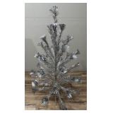 Vintage Sparkler Pom Pom 4 FT Christmas Tree