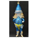 Vietri Wizard of Oz Scarecrow Blown Glass Ornament