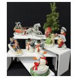 Vintage Dept 56 Figurines, Tree & More