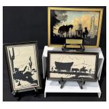 Antique Silhouettes, Sunoco Advertisement