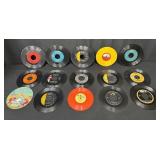 Vintage Vinyl Records 45 Rpms, Mixed Variety #3