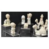 Rare Precious Moments Nativity Figurines, Read