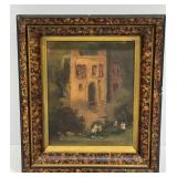 Antique Landscape Oil on Linen?