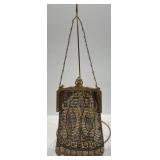 1920s Art Deco Flapper Metal Mesh Evening Bag