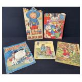 1918 Solider Bob Book, Antique Mother Goose Book