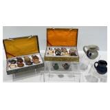 Vintage Miniature Chinese Yixing Teapots & More