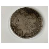 1890 O Morgan Silver Dollar,VG