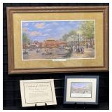 Signed L. Barnicott, Coasting Through Kennywood