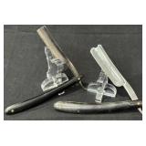 Rare Columbian Expo Straight Razors, Horticultural