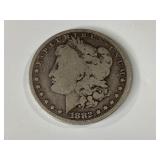 1882 P Morgan Silver Dollar,VG
