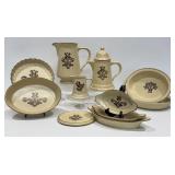 Pfaltzgraff Village Au Gratin Ovals, Pitcher, More