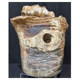Hand Thrown Signed Studio Pottery Vessel, Vase