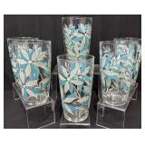 Mid Century Modern Swanky Swig Lg Tumbler Glasses