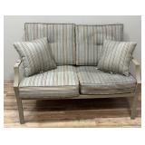 Vintage Metal Outdoor Love Seat