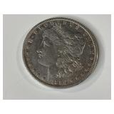 1884 P Morgan Silver Dollar,XF