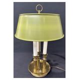 Empire Style Bouillotte Brass Table Lamp