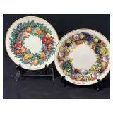 Lenox Presents Colonial Christmas Wreath Plates