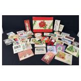 1930s-40s Christmas Cards, Ephemera Lot
