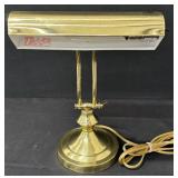 Brass Bankers Desk Lamp
