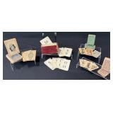 Vintage Flinch Card Co Card Game, Whitman Old Maid