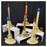1960s Single Light Candoliers, Work