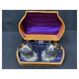 Scarce 1893 Columbian Expo Fair Salts with Spoons