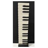 Vintage Porcelain Piano Keyboard Vase