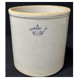 Vintage Stoneware Crown 1 Gallon Crock
