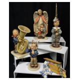 Vintage Goebel Hummel Figurines, Surprises, Tuba