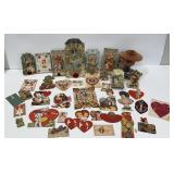 1930s-40s Valentines Cards, Ephemera Lot