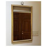 Mid-Century Modern Fashion Plate Mirror