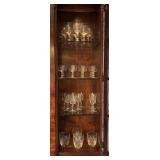 Variety of Webb Corbett Crystal Glasses