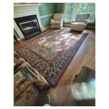 Burgundy American Legend 8X10 Rug