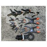Variety of Plastic Spring Clamps