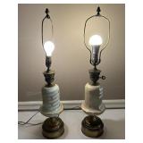 Pair of Mid Century Lamps