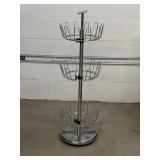 3 Level Rotating Shoe Rack