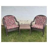 Resin Wicker Patio Set