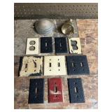 Vintage Metal Door/Light Switch Plates & More