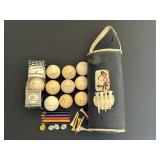 Vintage Golf Balls, Tee