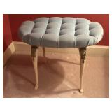 French Provincial Tufted Vanity Stool