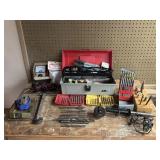 Plastic Tool Box & Tools
