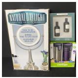 New Old Stock- Vanity Mirror, Hot/Cold Server &