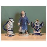 Wekma, Royal Copenhagen & Zhgel Porcelian Figures