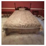 Queen Mahogany Headboard & Rails