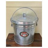 6 Gal Galvinized Bucket with Lid