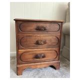 Vintage Carl Forslund Three Drawer Side Table #1