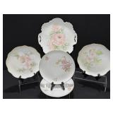 Vintage Hand Painted Decorative Plates, Baronet
