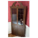 Henkle Harris? Chippendale Corner China Hutch
