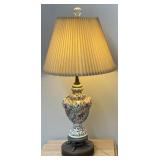 1960s Italian Capodimonte Porcelain Lamp