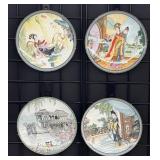 Vintage Imperial Jingdezhen Beauties Porcelain Art